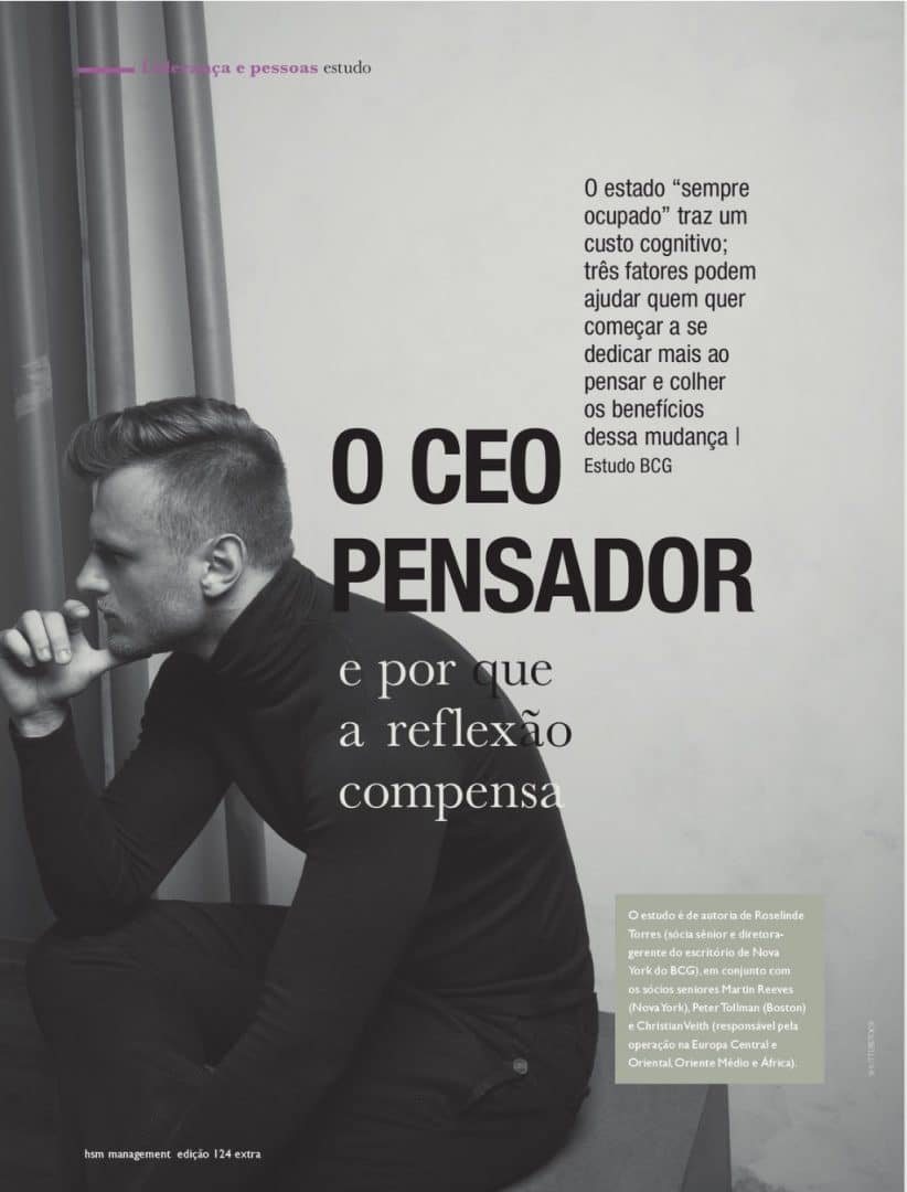 parar para pensar