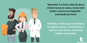 Feliz dia do educador